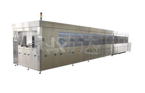KPDW-QC5000雙通道周轉(zhuǎn)筐噴淋洗凈干燥機